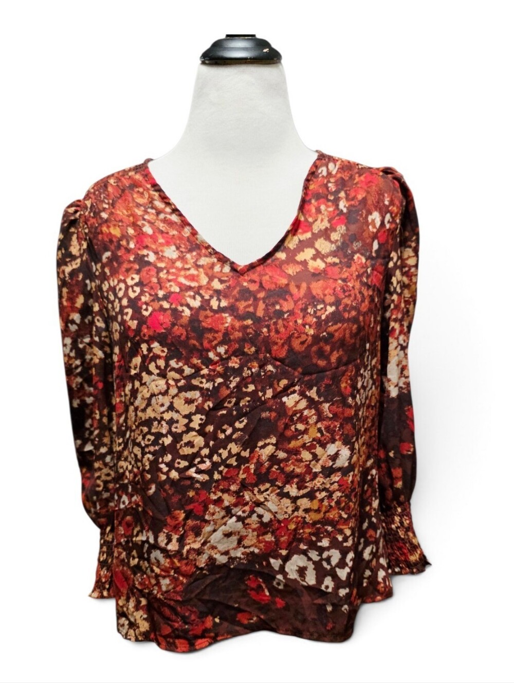 Sunny Leigh- Brown shirt- Size L